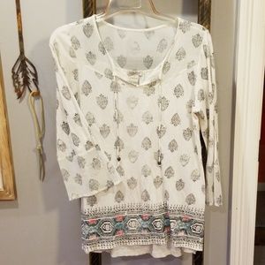 Women's size L Express boho top